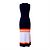 Loewe langes Strickkleid in Navy Blau mit Streifen Blanco Azul Naranja - vista 2