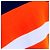 Loewe langes Strickkleid in Navy Blau mit Streifen Blanco Azul Naranja - vista 9