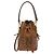 Borsa Fendi Mini Mon Trésor Marrone