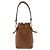 Borsa Fendi Mini Mon Trésor Marrone - vista 2