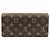Portafoglio con catena Louis Vuitton Monogram Lily Marrone Monogramma - vista 2