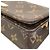 Portafoglio con catena Louis Vuitton Monogram Lily Marrone Monogramma - vista 3