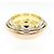 Anello Cartier Trinity Must Essence 2002 Christmas Limited Edition Rosa Bianco Giallo - vista 2