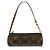 Louis Vuitton Papillon Pochette Monogram Canvas Mini Braun