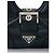 Prada Moon Re-Edition 2002 Handtasche aus schwarzem Leder - Ansicht 16