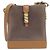 Borsa a tracolla in pelle marrone Loewe