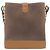 Borsa a tracolla in pelle marrone Loewe - vista 2