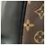 Zaino Louis Vuitton Monogram Macassar Josh M45349 Marrone - vista 4