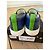 Marc by Marc Jacobs Sneakers Slip-On Rosso Multi Bianco Blu Verde - vista 5