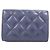 Cartera tríptico Chanel AP3808 Azul marino - vista 2