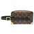 Neceser Louis Vuitton Monogram Reverse Locker Dopp Kit Castaño