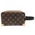Neceser Louis Vuitton Monogram Reverse Locker Dopp Kit Castaño - vista 2