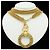 Collana Lente d'Ingrandimento CHANEL D'oro - vista 9
