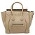 Céline Borsa Tote Celine Luggage Mini Shopper Beige - vista 2
