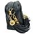 Camera Borsa a tracolla Chanel in agnello Nero - vista 3