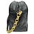 Camera Borsa a tracolla Chanel in agnello Nero - vista 4
