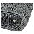 Borsa Miu Miu Matelassé Nappa Crystal Rhinestone Nero - vista 7