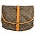 Borsa Louis Vuitton Saumur in Tela Monogram 35 Marrone - vista 2