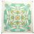 Hermès FULAR VINTAGE HERMES THEATRE LA SCALA 1ª EDIZIONE 1974 HERON CARRÉ Verde