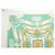 Hermès FULAR VINTAGE HERMES THEATRE LA SCALA 1ª EDIZIONE 1974 HERON CARRÉ Verde - vista 2