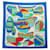 Hermès LENÇO DE SEDA HERMES THALASSA PIERRE PERON CARRÉ 90 MULTICOLOR Multicor  - vista 1