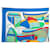 Hermès LENÇO DE SEDA HERMES THALASSA PIERRE PERON CARRÉ 90 MULTICOLOR Multicor  - vista 2