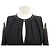 NUEVO VESTIDO ASIMÉTRICO LOUIS VUITTON 38 M BLACK Negro - vista 2