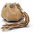 CHANEL BOURSE CORDON A22054 CLUTCH IN PELLE BEIGE BORSA A MANO