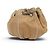 CHANEL BOURSE CORDON A22054 CLUTCH IN PELLE BEIGE BORSA A MANO - vista 3