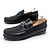 Hermès MOCASSINI HERMES TENOR H202923 43 PELLE NERA Nero