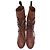 Stivaletti stringati Veruka di Stuart Weitzman in pelle Rose Pink Marrone Rosa - vista 5