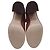 Stivaletti stringati Veruka di Stuart Weitzman in pelle Rose Pink Marrone Rosa - vista 7