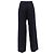 Giorgio Armani Armani Collezioni Hose aus schwarzem Polyamid - Ansicht 3
