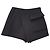 Self portrait Self-Portrait Mini-Skort aus Krepp in Schwarz Polyester