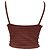 Autre Marque Top de alcinha Dion Lee Central Chain em viscose Old Rose Marrom Rosa - vista 3
