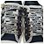 Dior Walk 'n' Dior Sneaker aus Navy Blue Baumwolle Blau Marineblau - Ansicht 8