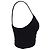 Autre Marque Top a canotta Dion Lee Central Chain in viscosa nera Nero - vista 2