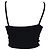 Autre Marque Top a canotta Dion Lee Central Chain in viscosa nera Nero - vista 3