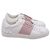 Valentino Garavani Sneakers basse Rockstud Valentino in pelle bianca Bianco
