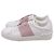 Valentino Garavani Sneakers basse Rockstud Valentino in pelle bianca Bianco - vista 5