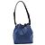 Bolsa de ombro Louis Vuitton Bi Color Petite Noe em couro Epi azul Preto