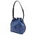 Bolsa de ombro Louis Vuitton Bi Color Petite Noe em couro Epi azul Preto - vista 2