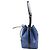 Bolsa de ombro Louis Vuitton Bi Color Petite Noe em couro Epi azul Preto - vista 3