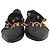 Bailarinas Versace Tribute Logo en piel negra Negro - vista 2