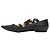 Bailarinas Versace Tribute Logo en piel negra Negro - vista 4