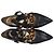 Bailarinas Versace Tribute Logo en piel negra Negro - vista 5