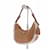 Prada Borsa Arqué Small in pelle e shearling Marrone  - vista 2