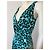 Diane von Furstenberg Vestido cruzado Lora de mezcla de seda Castaño Blanco Azul - vista 4