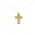 Autre Marque Collana Croce Au750 D'oro