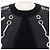 Hermès Hermes Twill Reine Cashmere Kleid Braun Schwarz - Ansicht 5